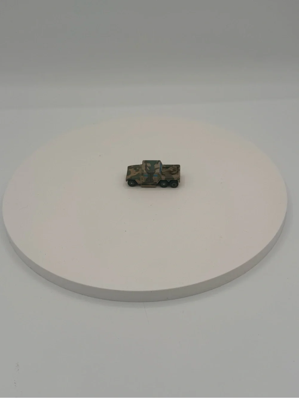 Vintage Galoob Micro Machines Military Traxxon Raider Truck - Woodland Camo
